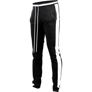 Track Pants Mens Premium Slim Fit Athletic Fitness Fashion Urban Lifestyle